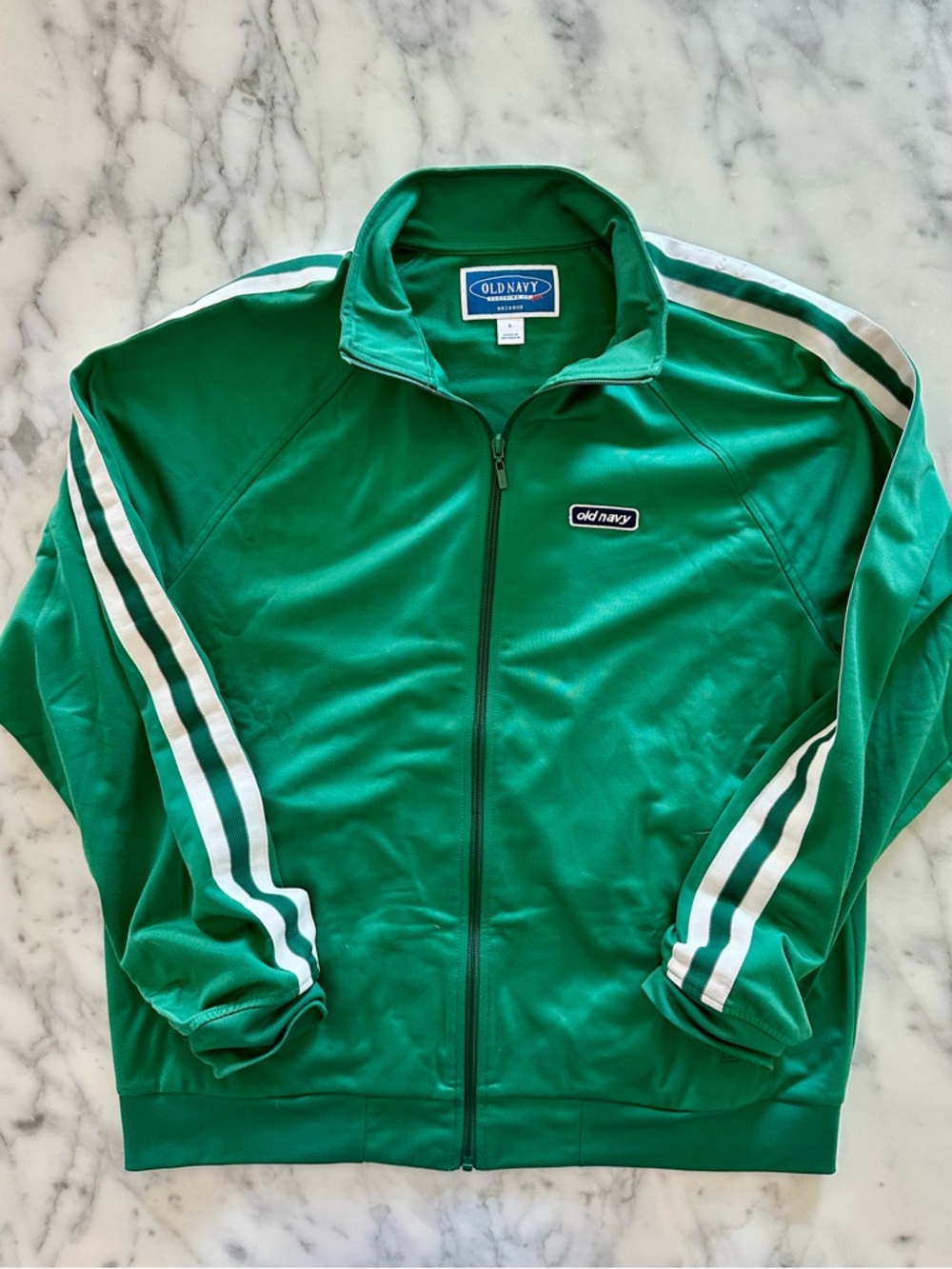Old Navy Men’s Vintage Green Track Jacket